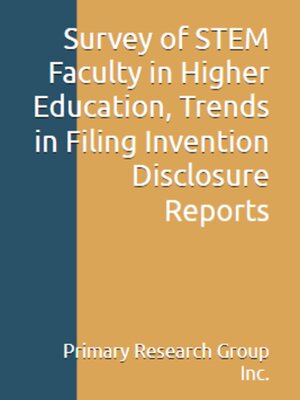 cover image of Trends in Filing Invention Disclosure Reports